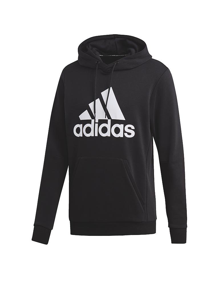 ADIDAS Herren Hoodie Must Haves Badge of Sport schwarz